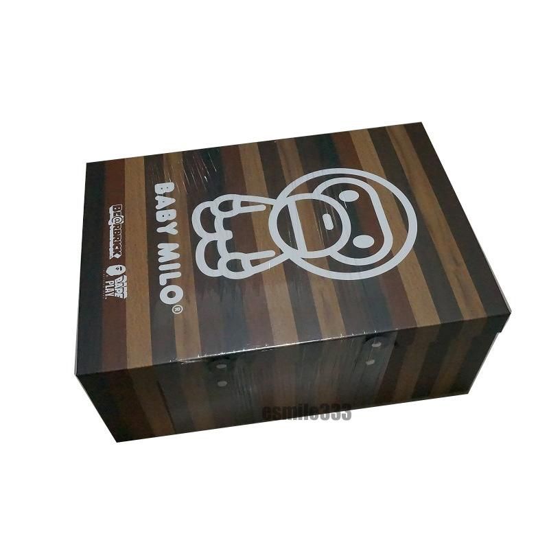 送料無料☆匿名配送☆新品】BE@RBRICK カリモク BABY MILO HORIZON/400％/Medicom Toy ベアブリック  マイロ/エイプ BAPE APE - メルカリ