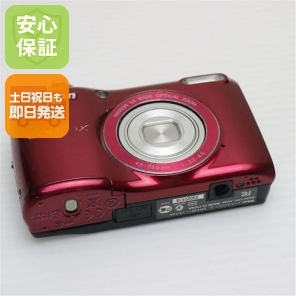 Nikon COOLPIX L26 レッド 良品中古 COOLPIX L26 レッド 即日発送