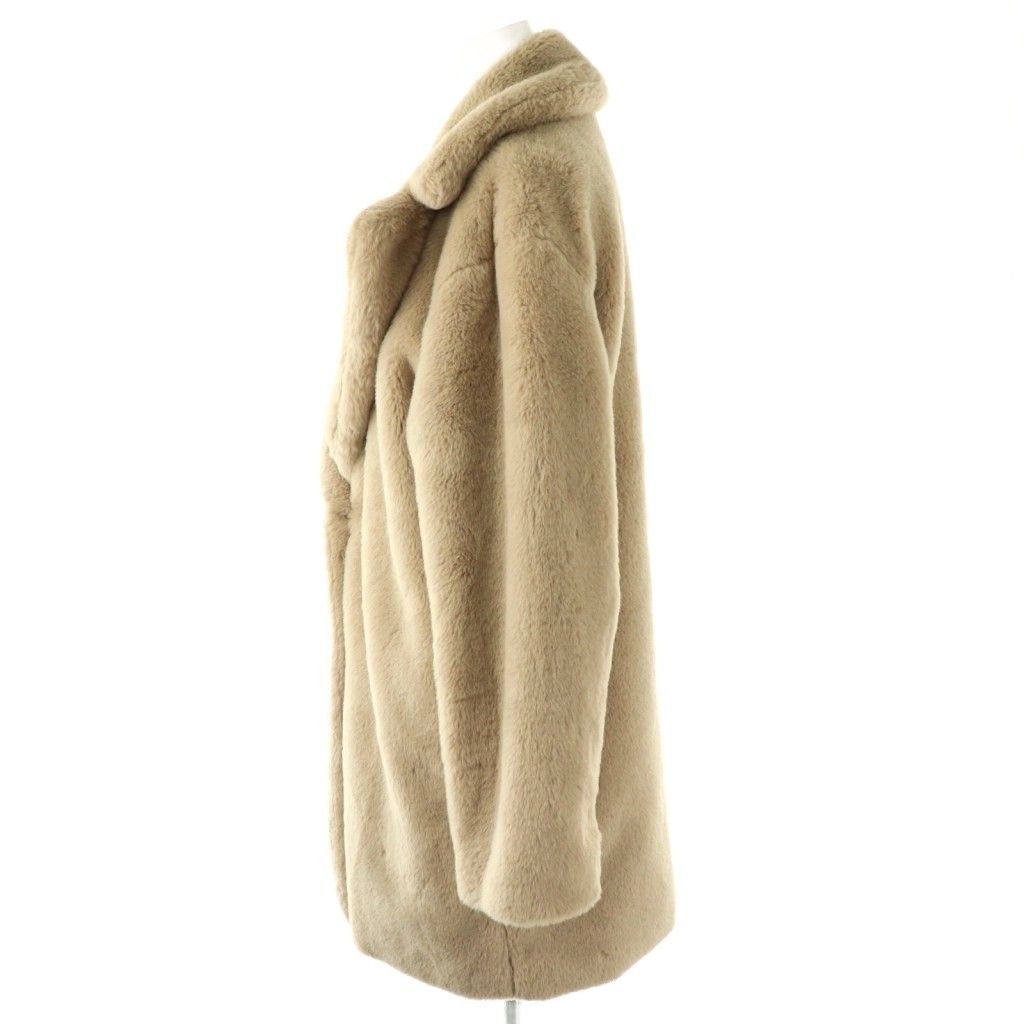 ザラ ZARA フェイクファー ジャケット フェイクファーコート