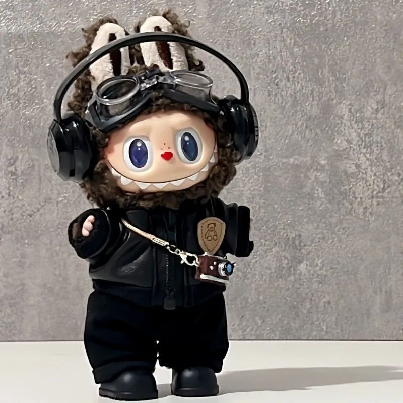 ぬいぐるみ服 labubu ラブブ 15-17cm 第1/2/3世代通用 6点セット