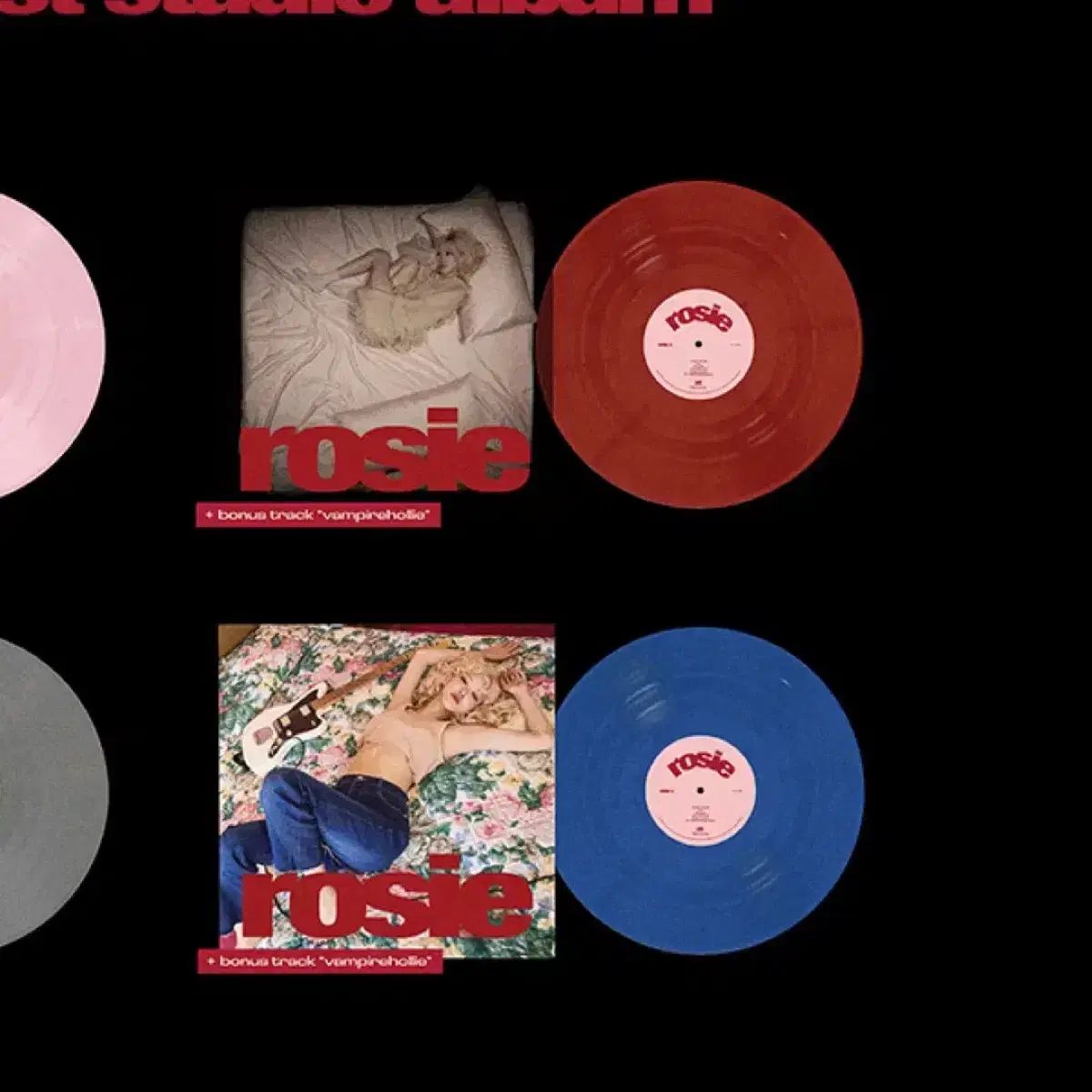 ロゼ ROSE lp 青 赤