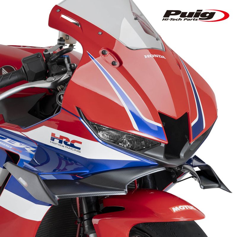 Puig 22192C FRONTAL SPOILER GP CARBON LOOK HONDA CBR600RR 20-25 プーチ カウル サイドカバー