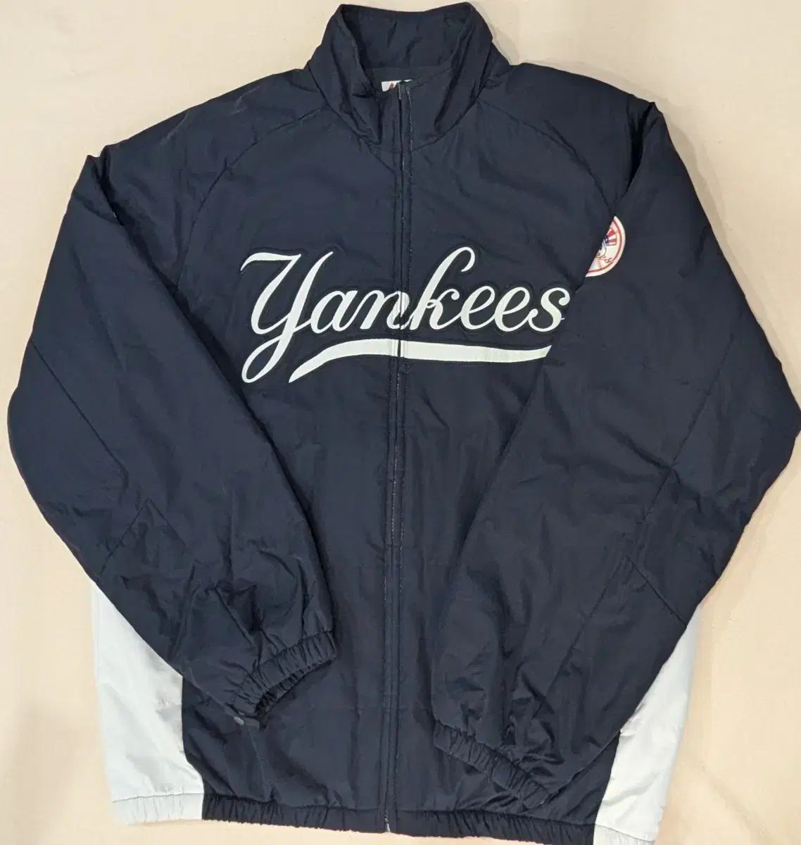 マジェスティック NEW YORK ヤンキース ジャケット ネイビー