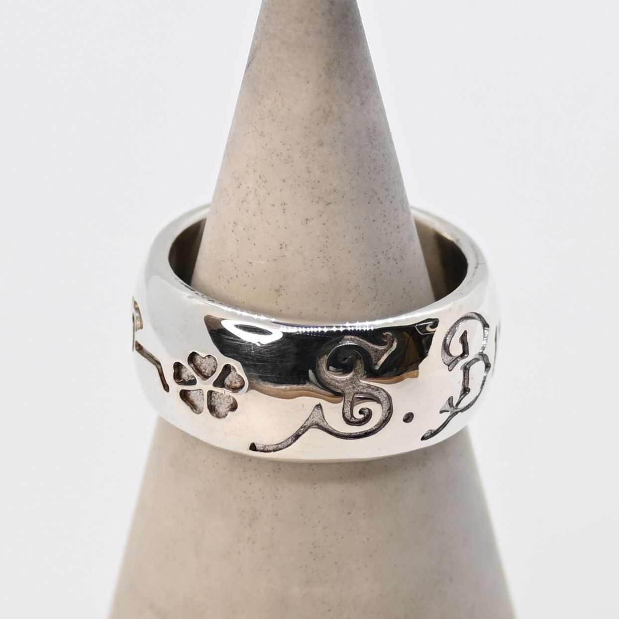 研磨済 BVLGARI リング Save the Children 7号 SV925 ブルガリ