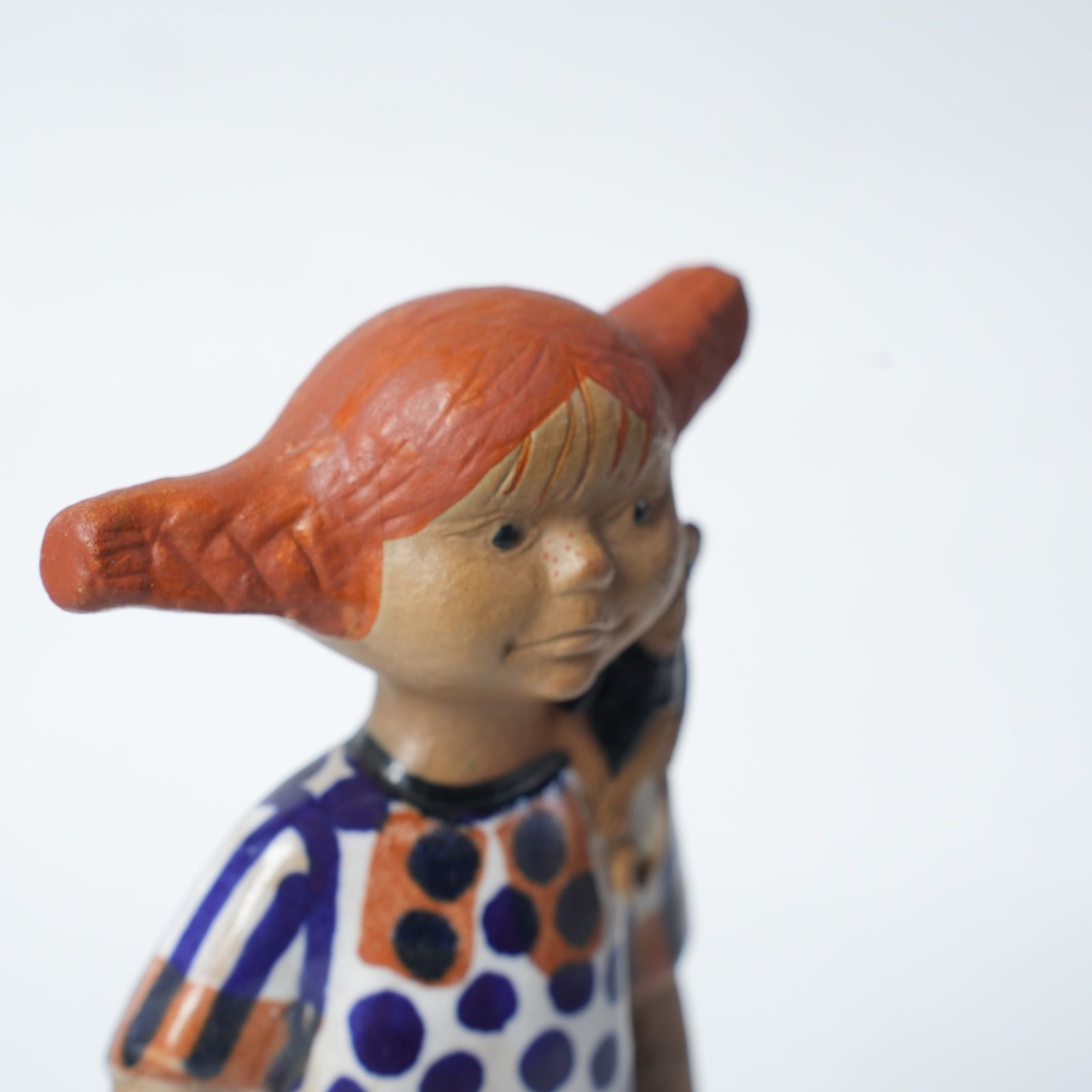 希少 リサ・ラーソン（Lisa Larson）グスタフスベリ 長くつ下のピッピ