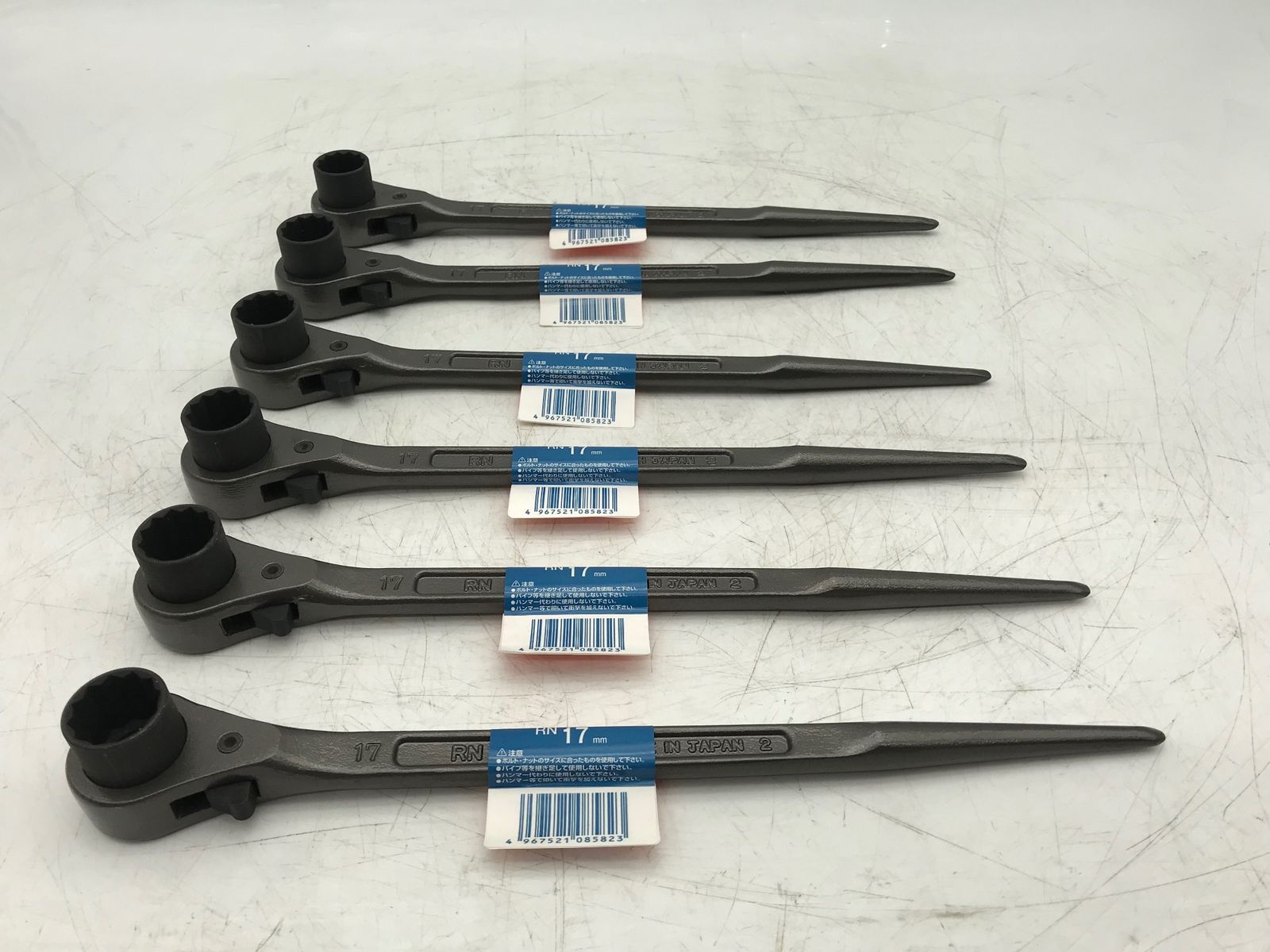 工具 ラチェットレンチ 26.27 2本セット 未使用】〇SUPERTOOL/スーパーツール 17mm片口ラチェットレンチ