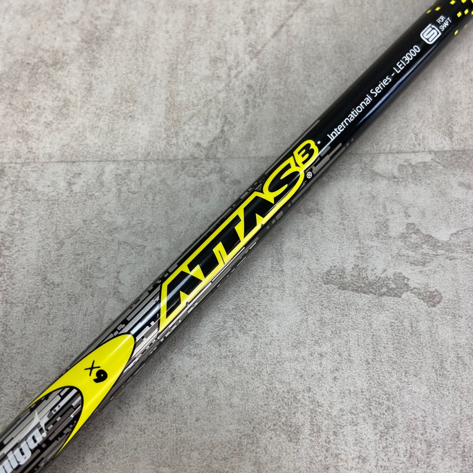 UST　Mamiya　マミヤ　ATTAS3　アッタス　メンズドライバー用シャフト　1W　DR　カーボン　X　45インチ　126g　タイトリストスリーブ付き