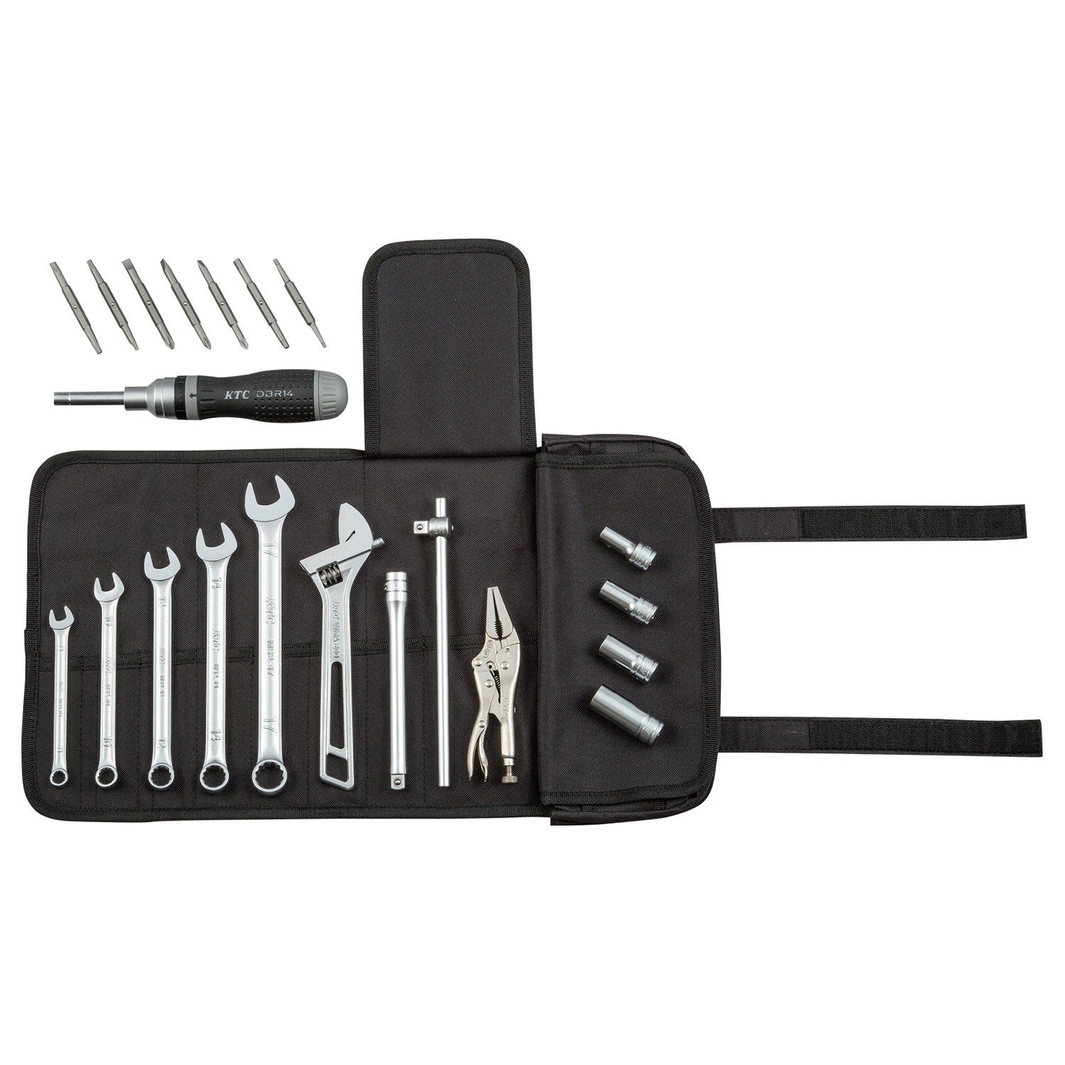 京都機械工具 KTC モトクラブシリーズ ライダーズメンテナンスツールセット MCK3140