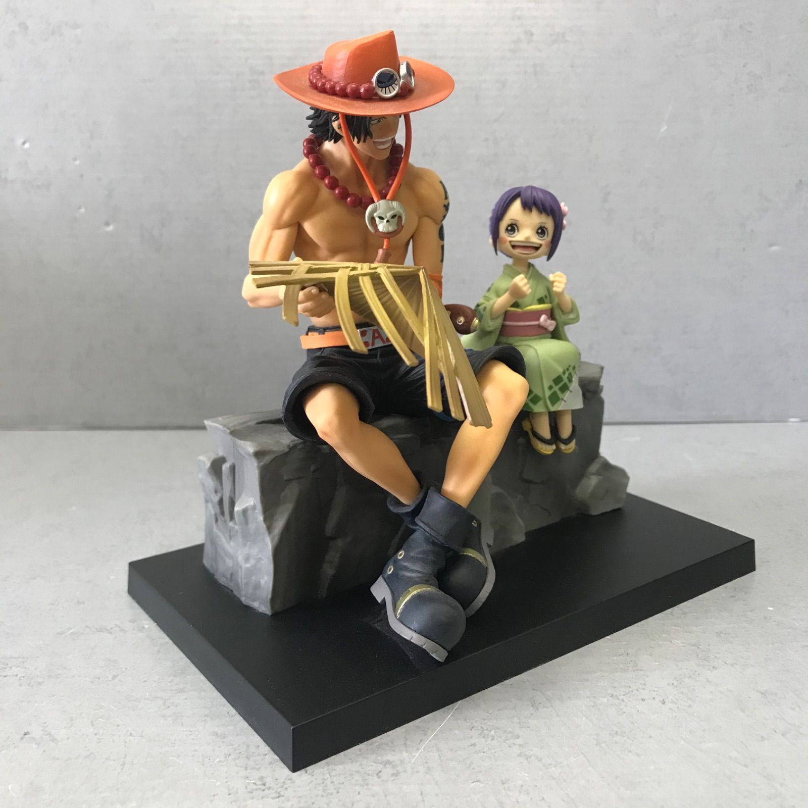 ワンピース　フィギュア　お玉　エース　ONE PIECE 一番くじ　ラストワン 一番くじ ワンピース ワノ国編～ 第二幕～ A賞 -エース&お玉