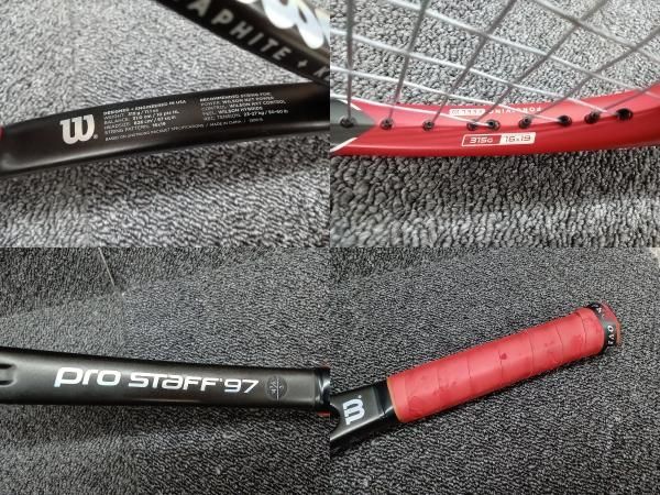 硬式テニスラケット Wilson PROSTAFF 97 グリップサイズ3
