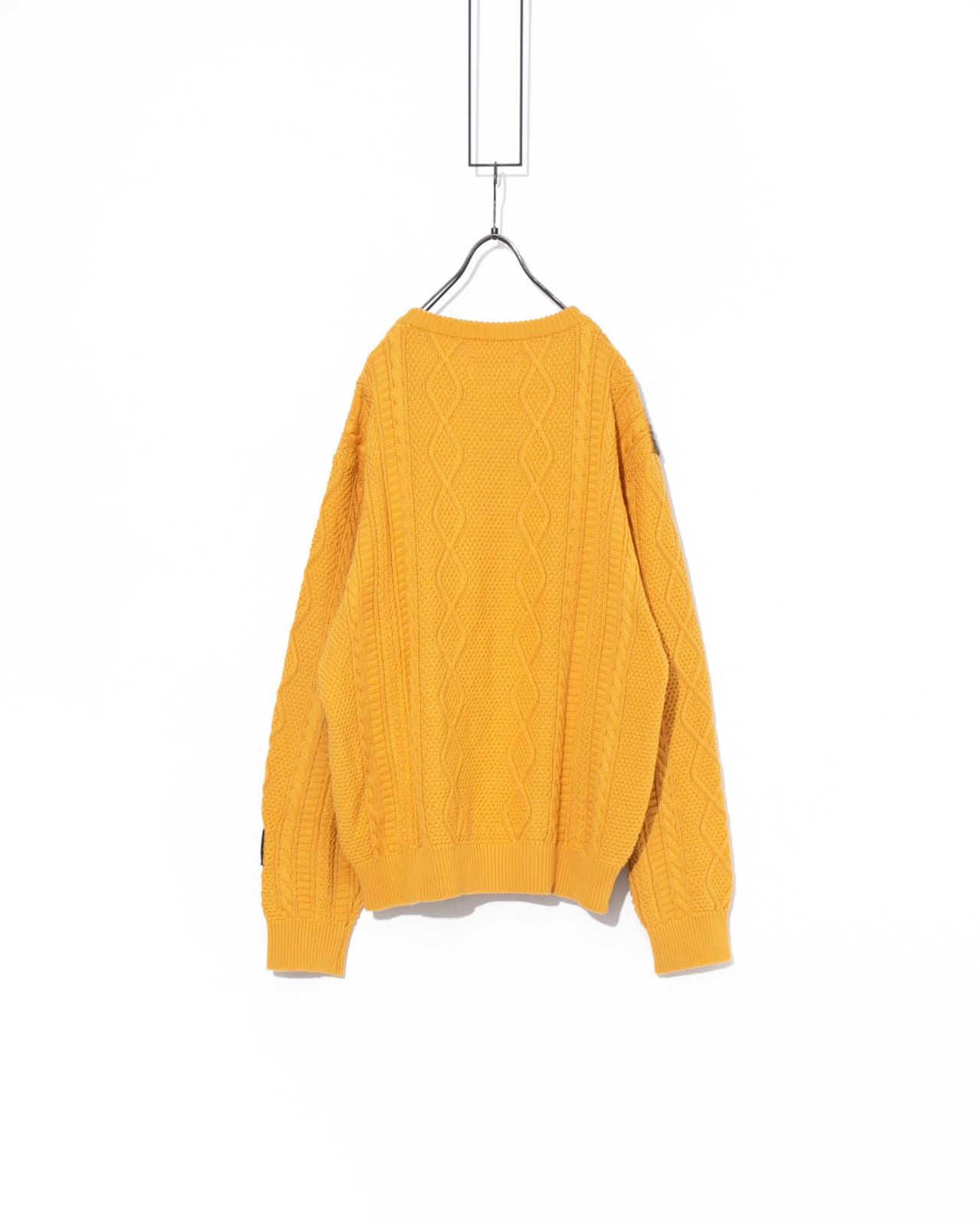 Black Weirdos ブラックウィドウ Ruin Aran Sweater アランニット