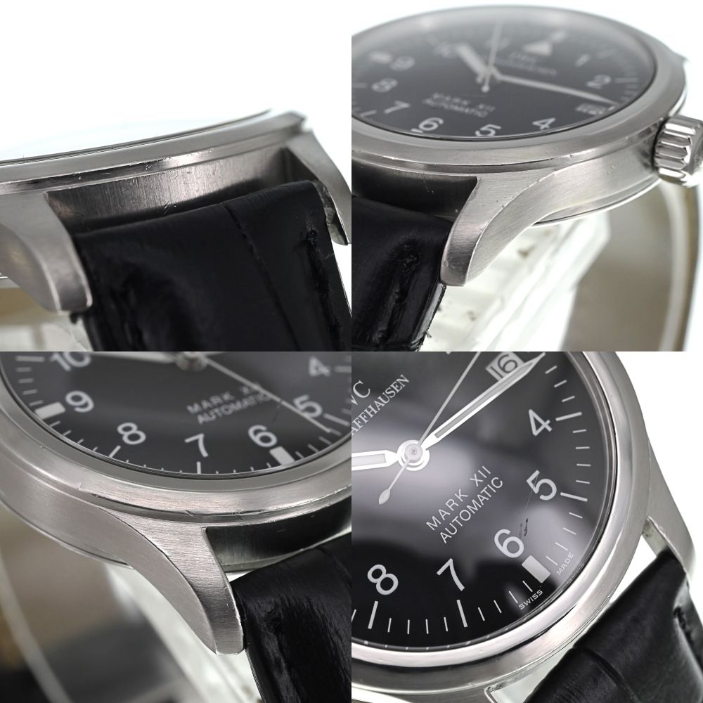 IWC IWC SCHAFFHAUSEN IW324101 パイロットウォッチ マーク12 自動巻き メンズ良品 K#134043