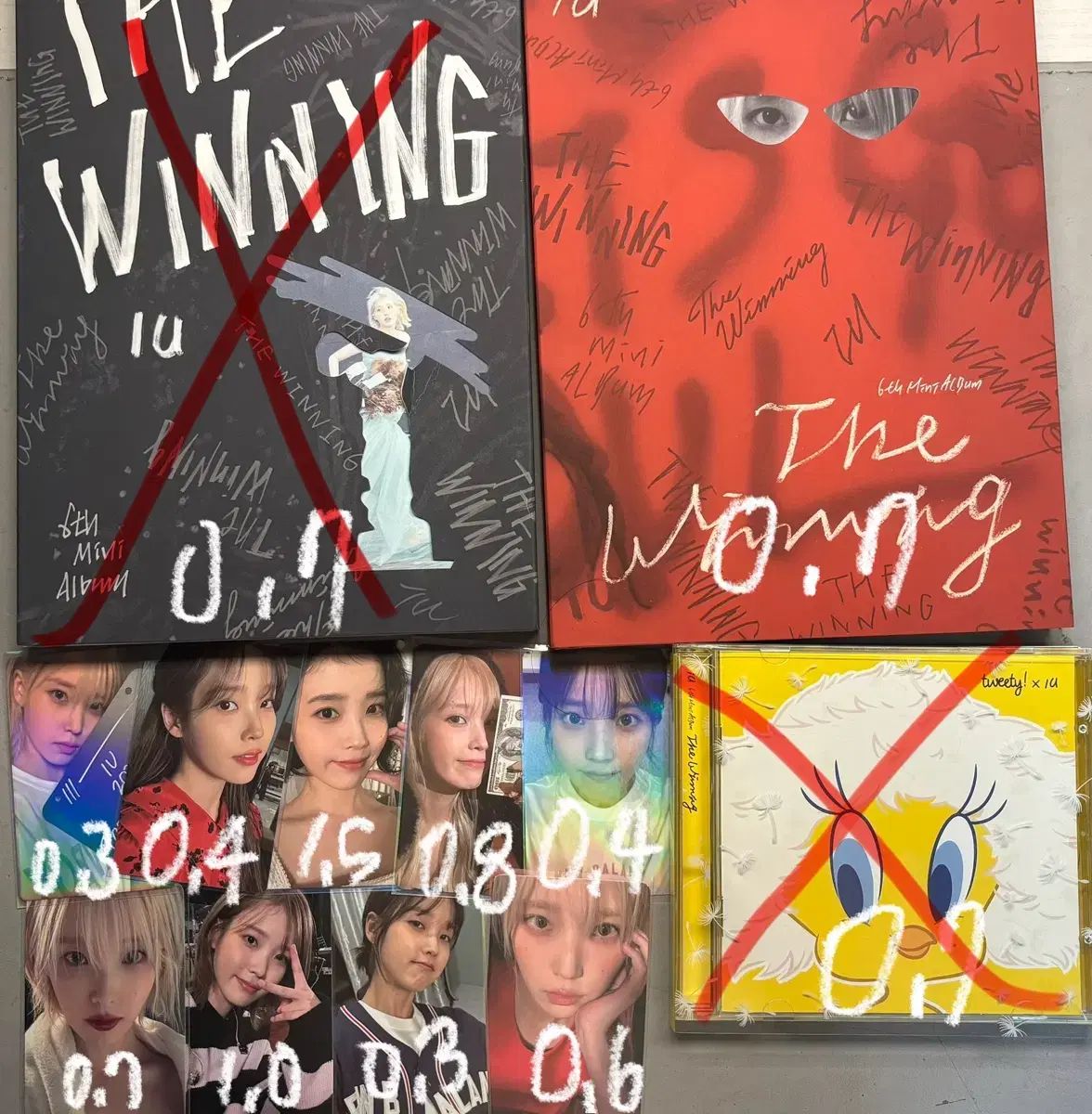 IU アルバム トレカ　セット IU [THE WINNING] Photocard Set – KPOP2U_Unnie