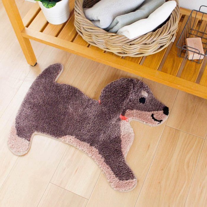 ぽん　アルパカ　ラグ マット ぽん アルパカ ラグ マット Alpaca アルパカ 10L：ホワイト