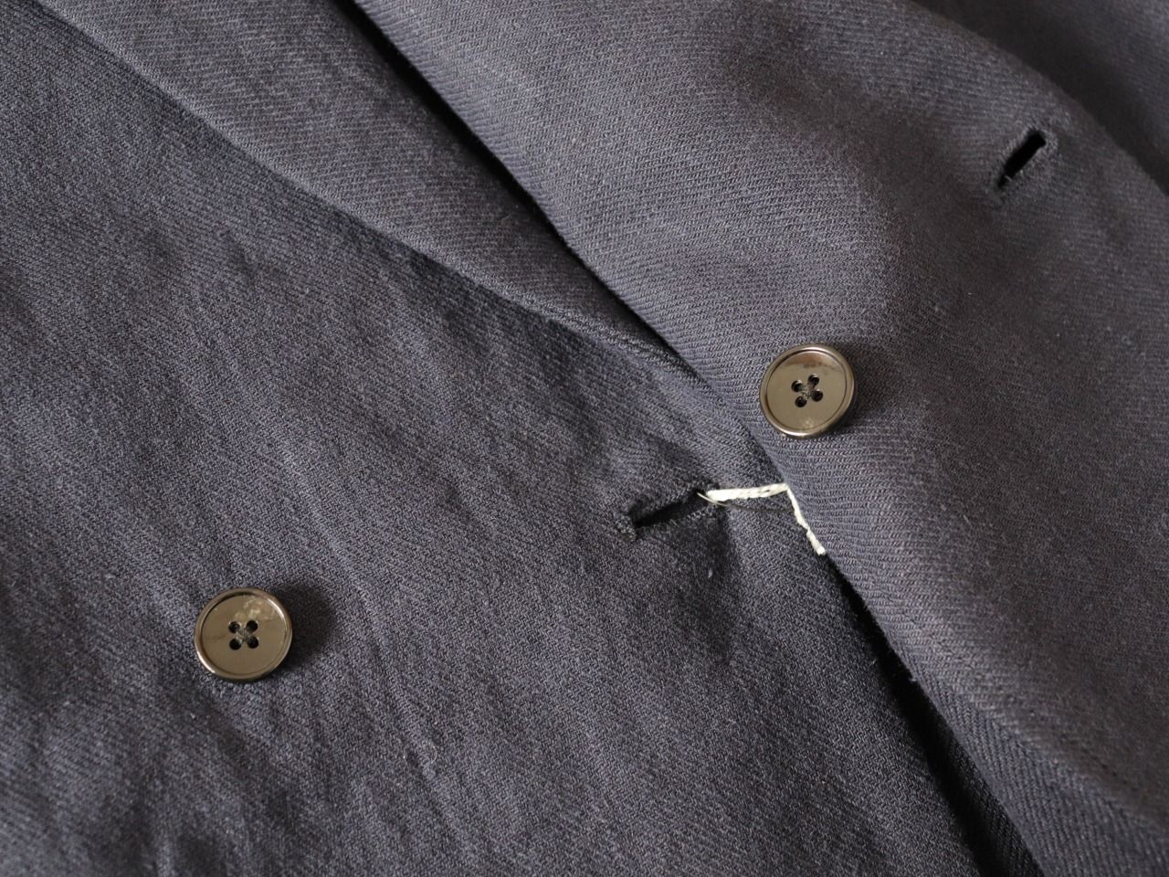 SALE】LiSS / LINEN DOUBLE TAILORED JACKET - NV - メルカリ