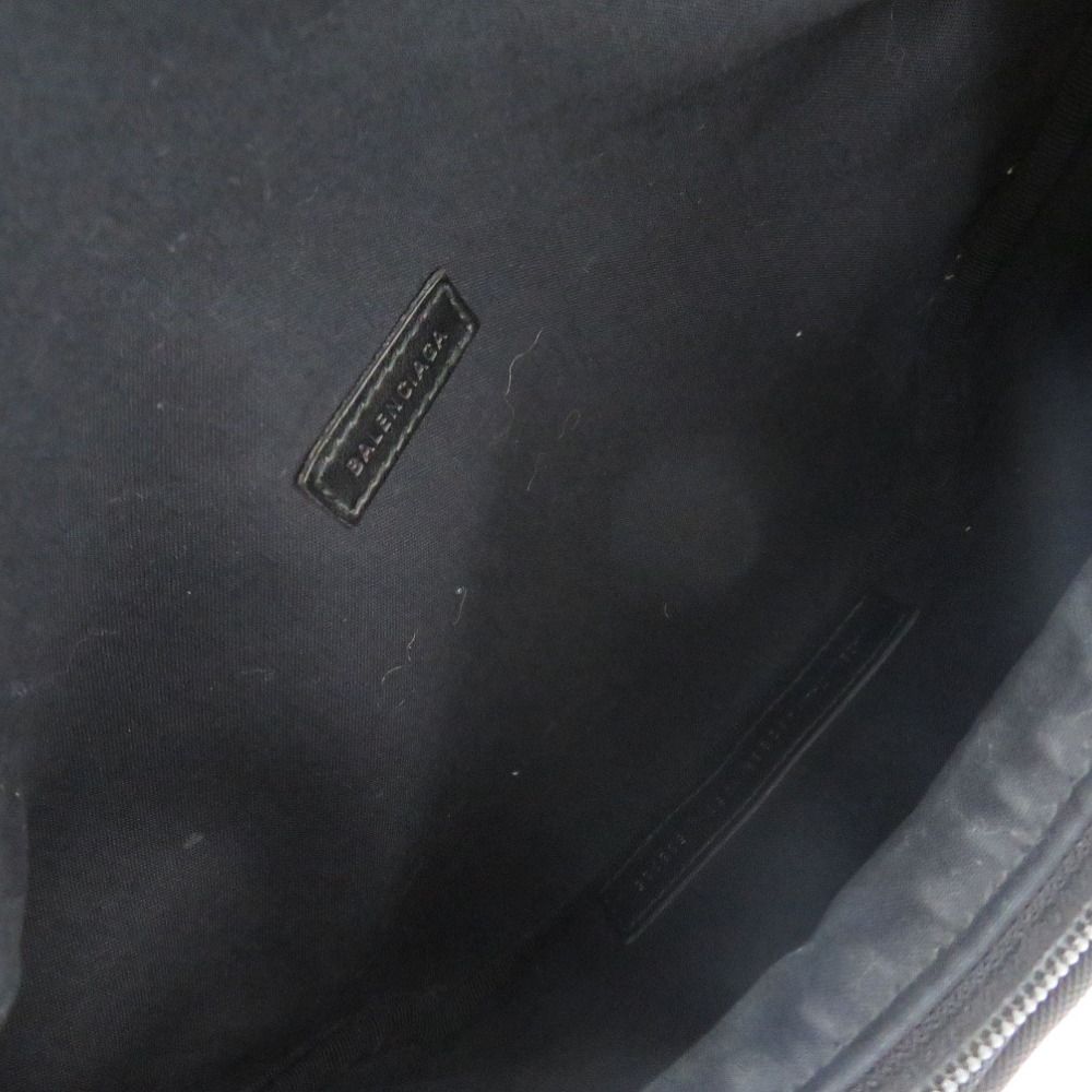 バレンシアガ 482389 ナイロン ブラック ボディバッグ 黒 0721 BALENCIAGA