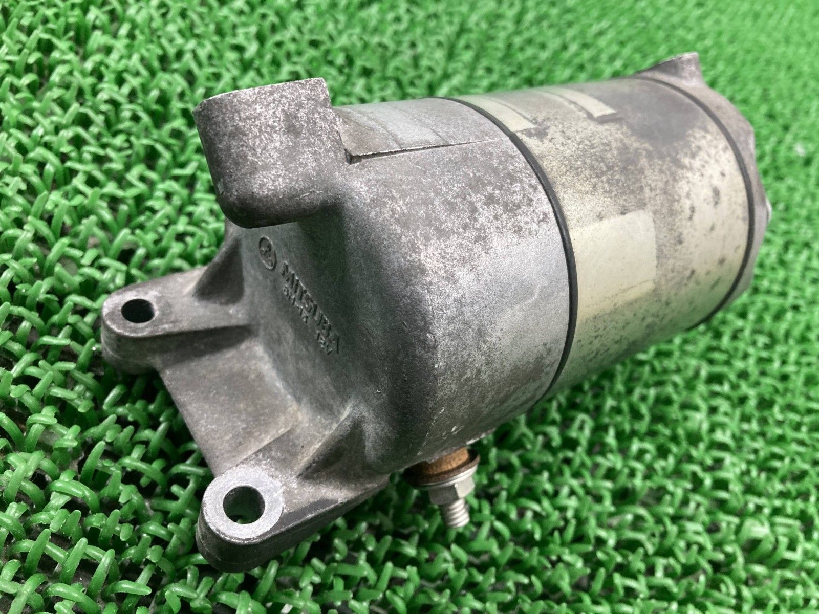 ゼファー400 セルモーター SM13 カワサキ 純正 バイク 部品 ZR400C スターター 機能的問題なし 割れ欠け無し 品薄 lU