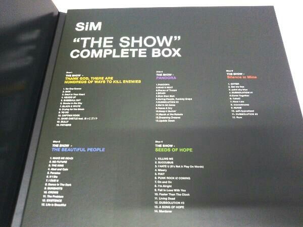 ブルーレイ SiM/'THE SHOW' COMPLETE BOX(Blu-ray Disc)