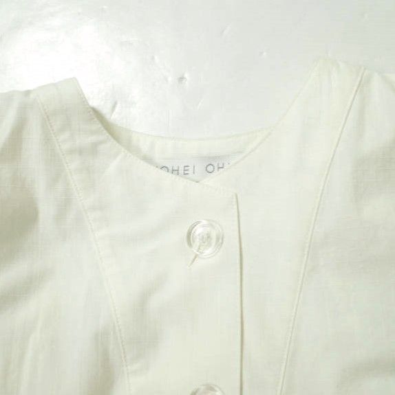 【ヨウヘイオオノ】タカラヅカシャツ　日本製　コットン　ギャザー　パフスリーブ YOHEI OHNO ヨウヘイオオノ 日本製 ﻿TAKARAZUKA SHIRT 宝塚シャツ ONE