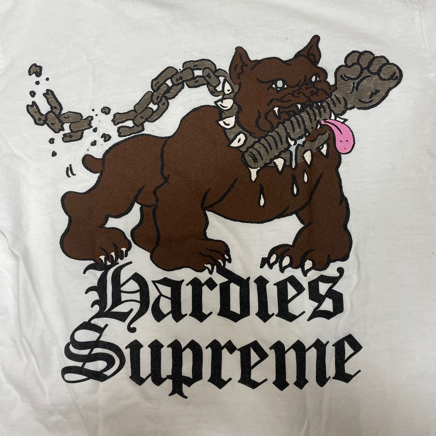 国内正規 SUPREME 23SS Hardies Dog Tee ハーディーズ ドッグ Tシャツ