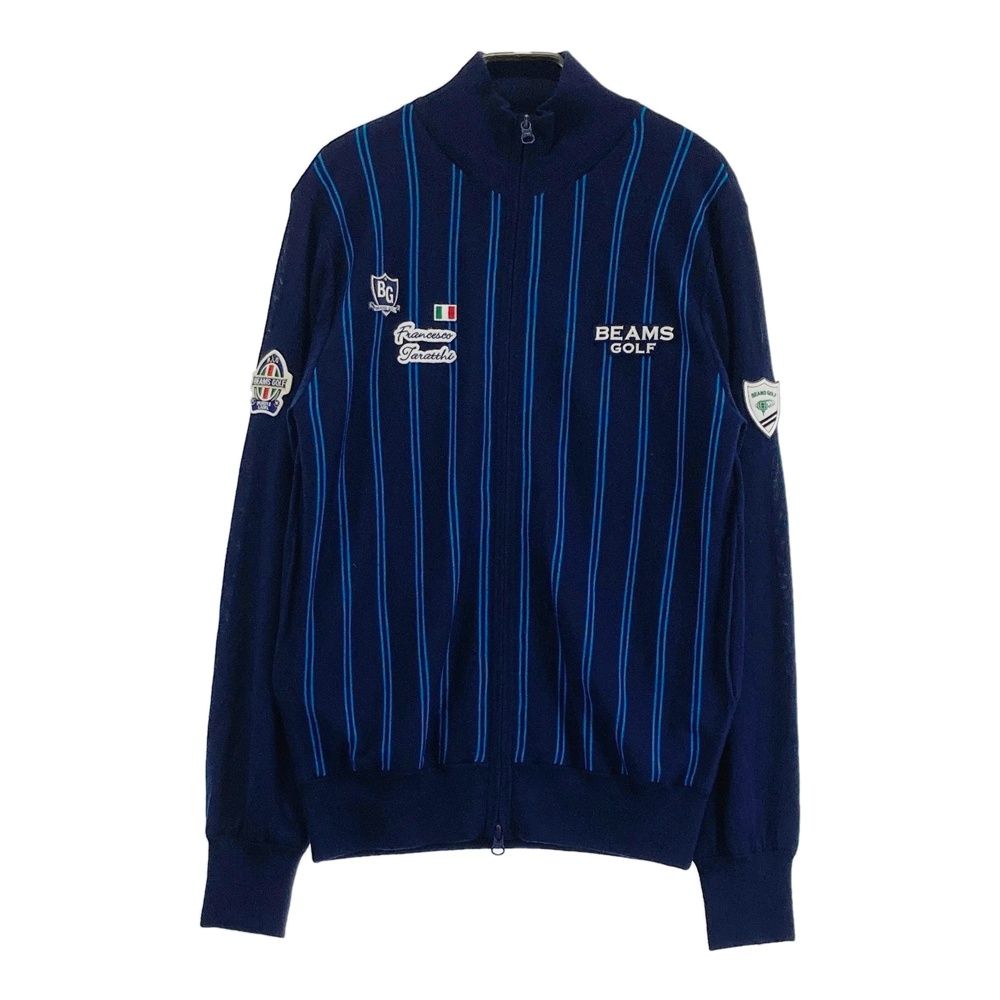 サイズ：S BEAMS GOLF ビームスゴルフ ウール ニットジャケット