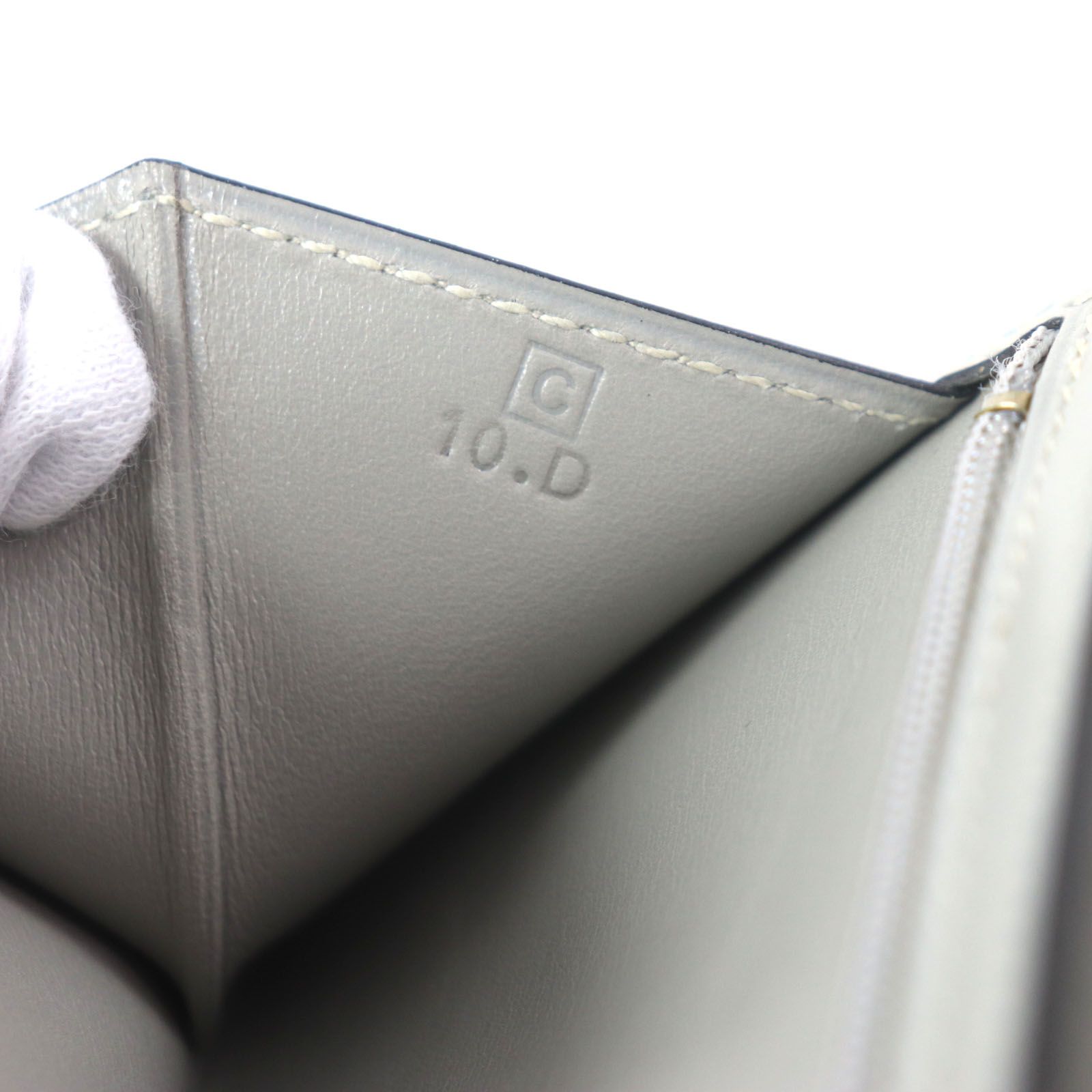 美品▽HERMES エルメス ベアン・クラシック シルバー金具 ボックス