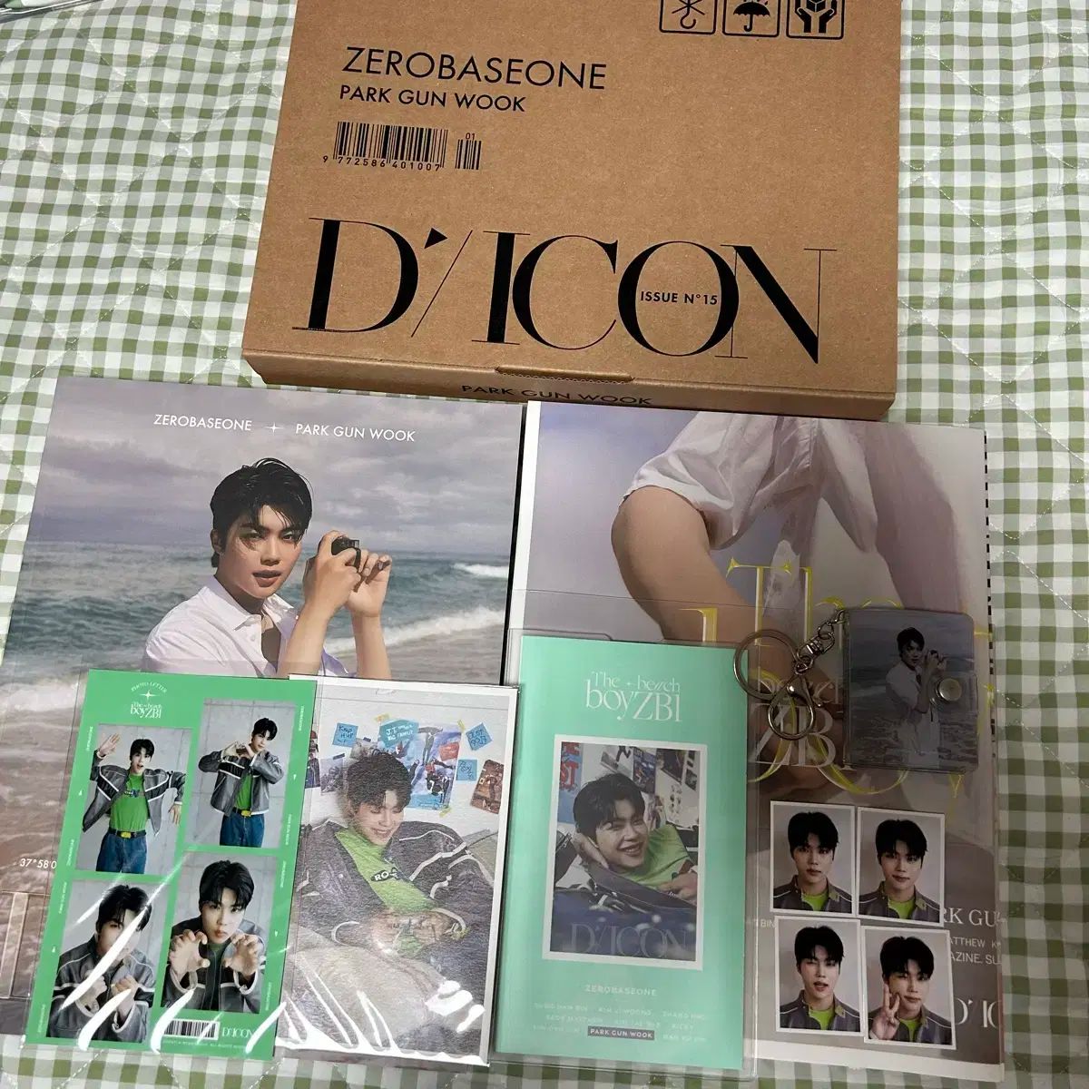 ZEROBASEONE ZB1　ゼベワン DICON トレカ未開封 X3セット ZEROBASEONE(ゼロベースワン・ZB1・ゼベワン) パクゴヌク(PARK