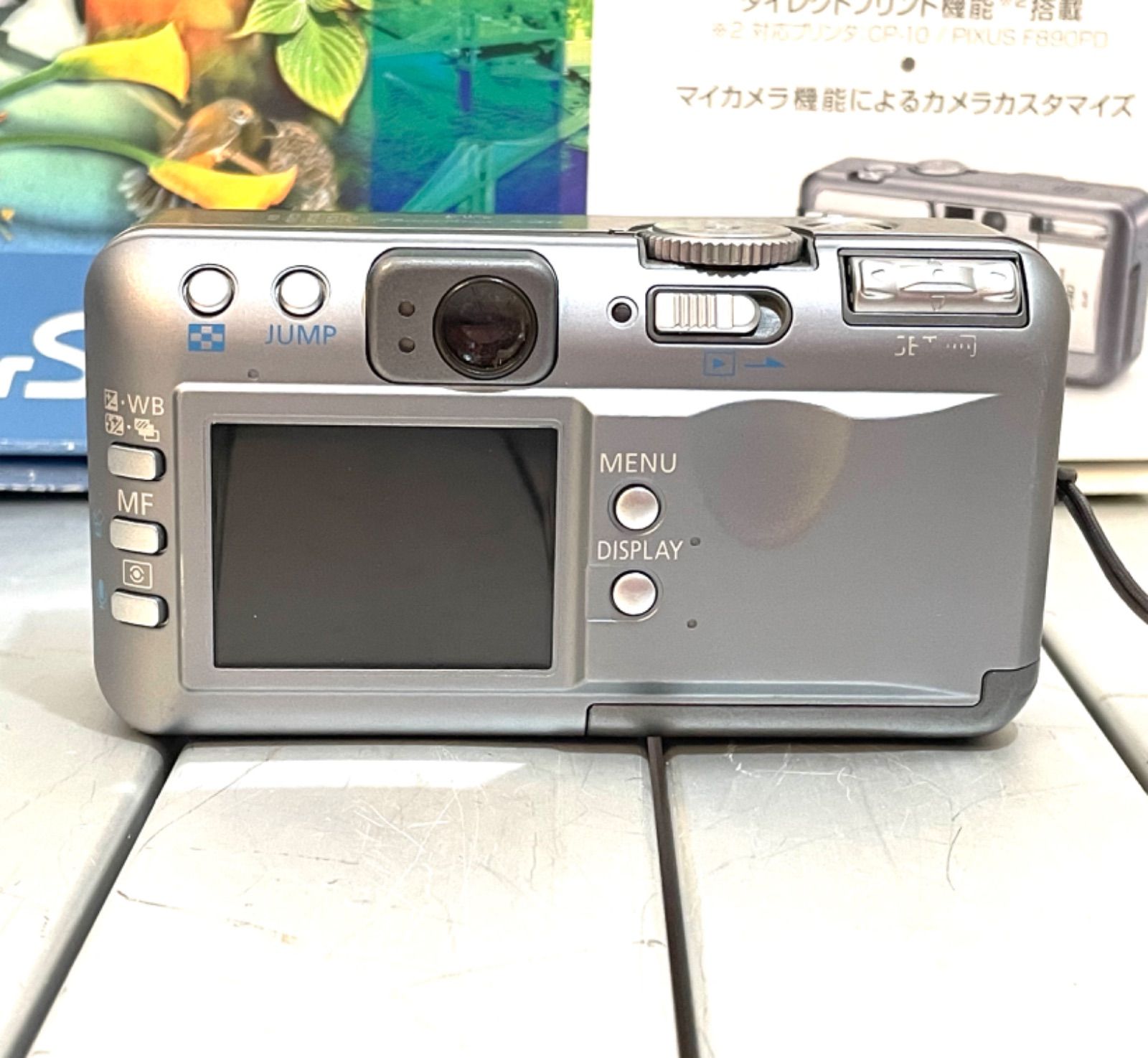通電 動作確認済 Canon PowerShot S40 キャノンパワーショットデジタル