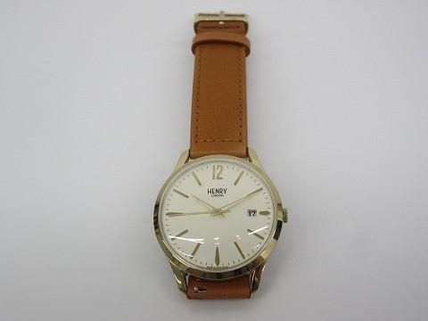 ヘンリーロンドン HENRY LONDON 腕時計 HL39-S-0430 レザーベルト メンズ