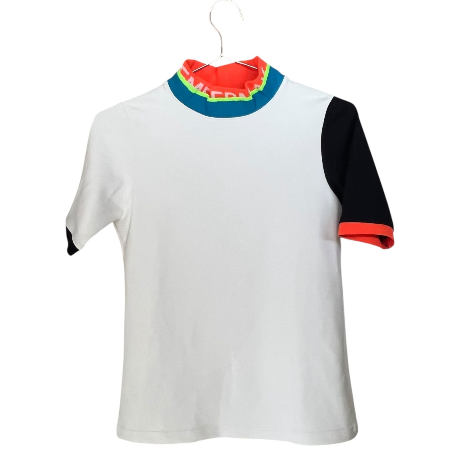 B058 DECEMBERMAY ディセンバーメイ シャツ 半袖 ホワイト スポーツ