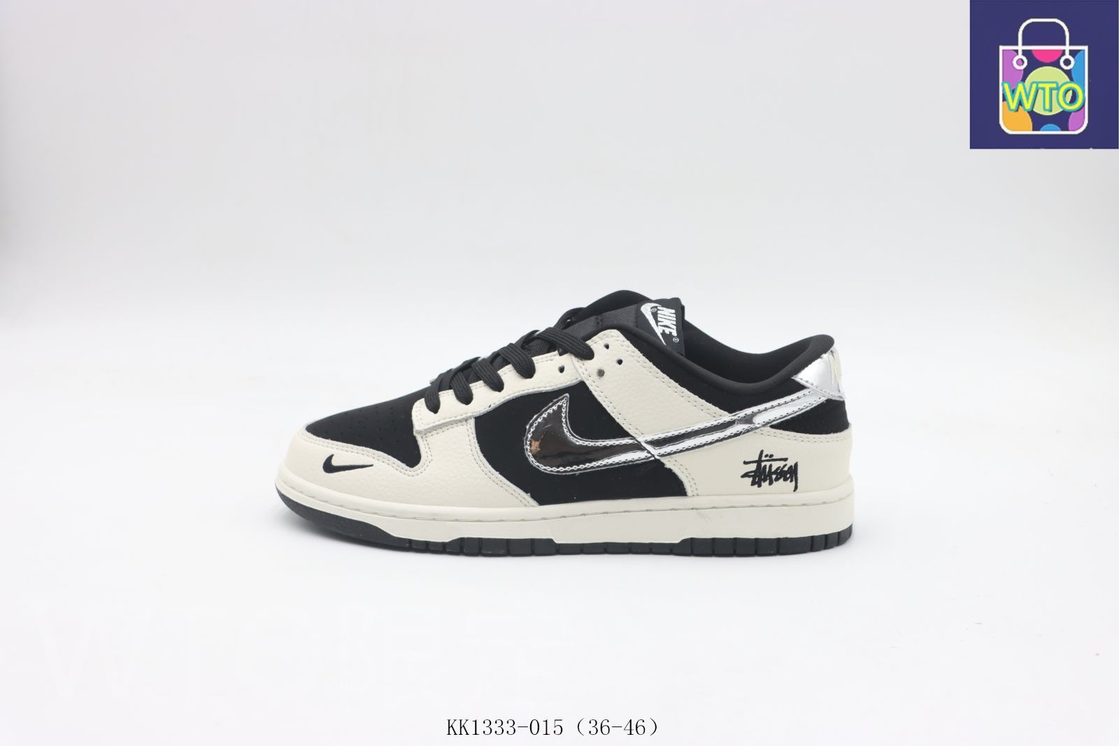 今日 ナイキ Nike のスケートシューズ ホワイトブラック KK1333-015-WTO輸入0