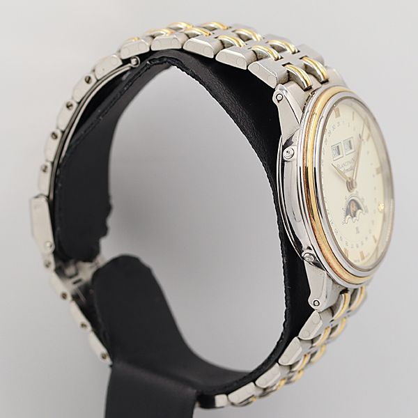 デッドストック級 稼働 良品 ブランパン ヴィルレ トリプルカレンダー  