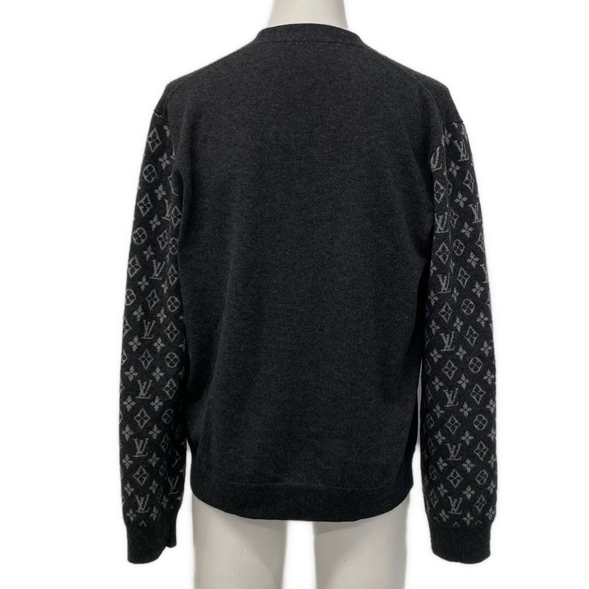 ルイヴィトン カーディガン サイズM メンズ美品 モノグラムミックス  