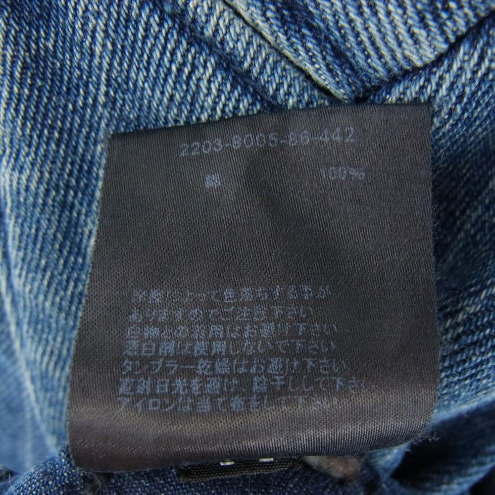 MINEDENIM マインデニム 22SS 2203-8005-86-442 Denim Tailored JKT