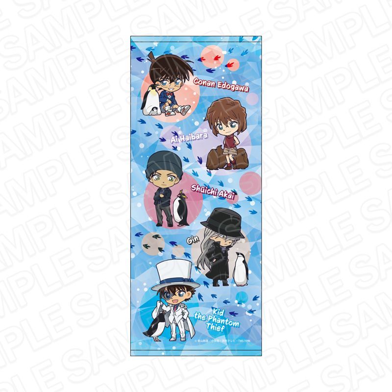 【新品・公式】名探偵コナン フェイスタオル A デフォルメペンギン ver. 公式グッズ colleize コレイズ