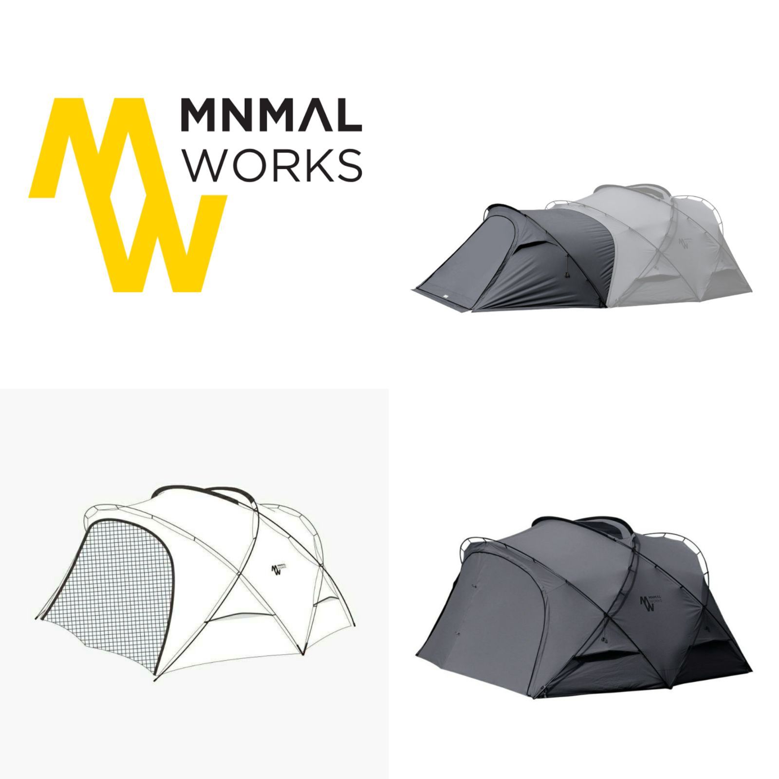 MINIMAL WORKS ミニマルワークス シェルターG H メッシュドア