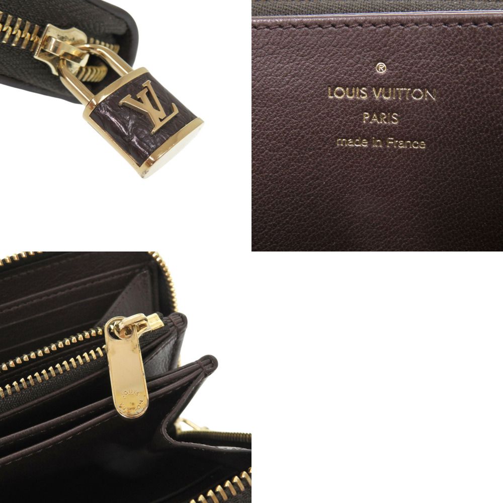 ルイ ヴィトン ジッピーウォレット モノグラム N80148 パイソン  