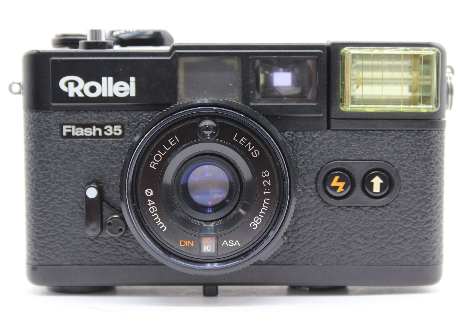 返品保証】 ローライ Rollei Flash35 38mm F2.8 コンパクトカメラ