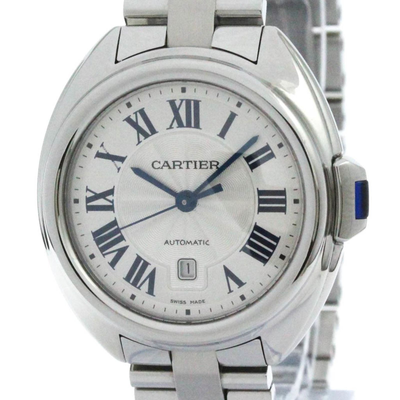カルティエ CARTIER クレ ドゥ カルティエ ステンレススチール 自動巻き レディース 時計 WSCL0005 外装仕上げ済み