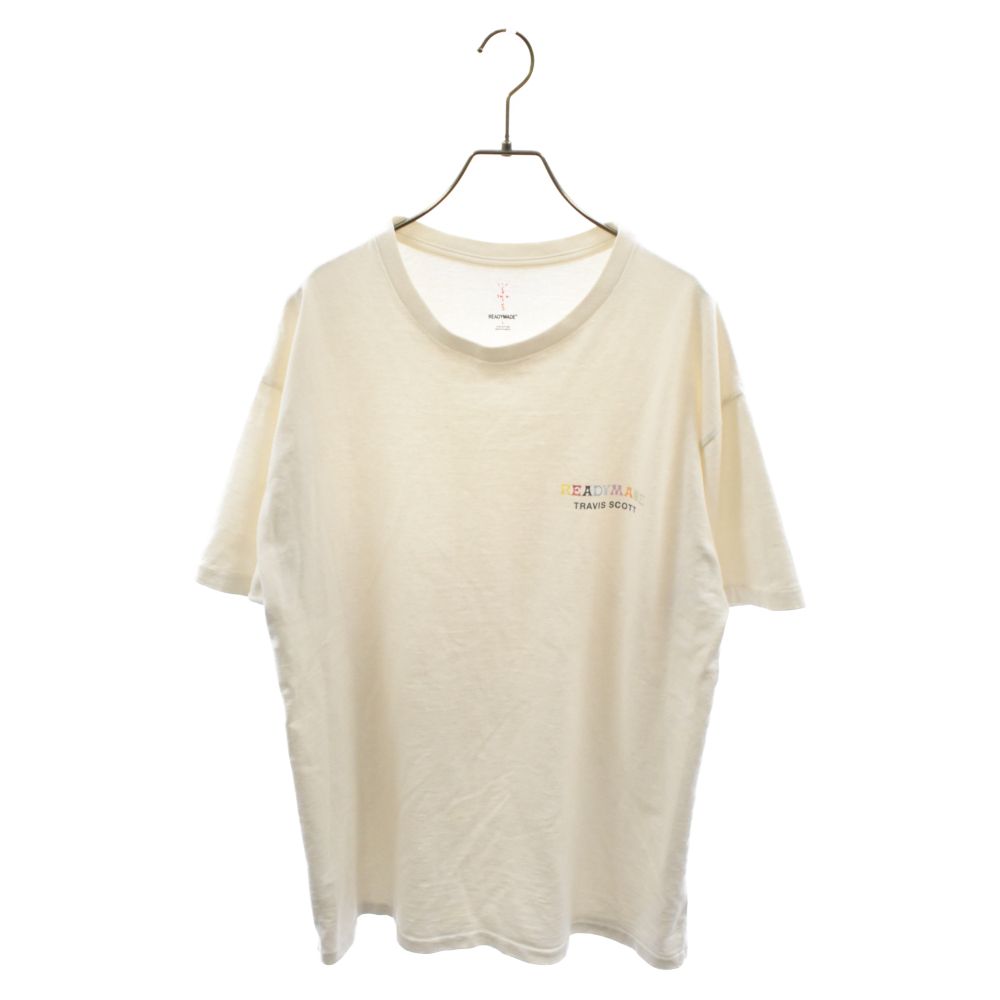 READY MADE (レディメイド) 19SS× Travis Scott Cactus Jack Pack Tee トラヴィス スコット  カクタスジャック パック ロゴ プリント 半袖カットソー Tシャツ ホワイト - メルカリ