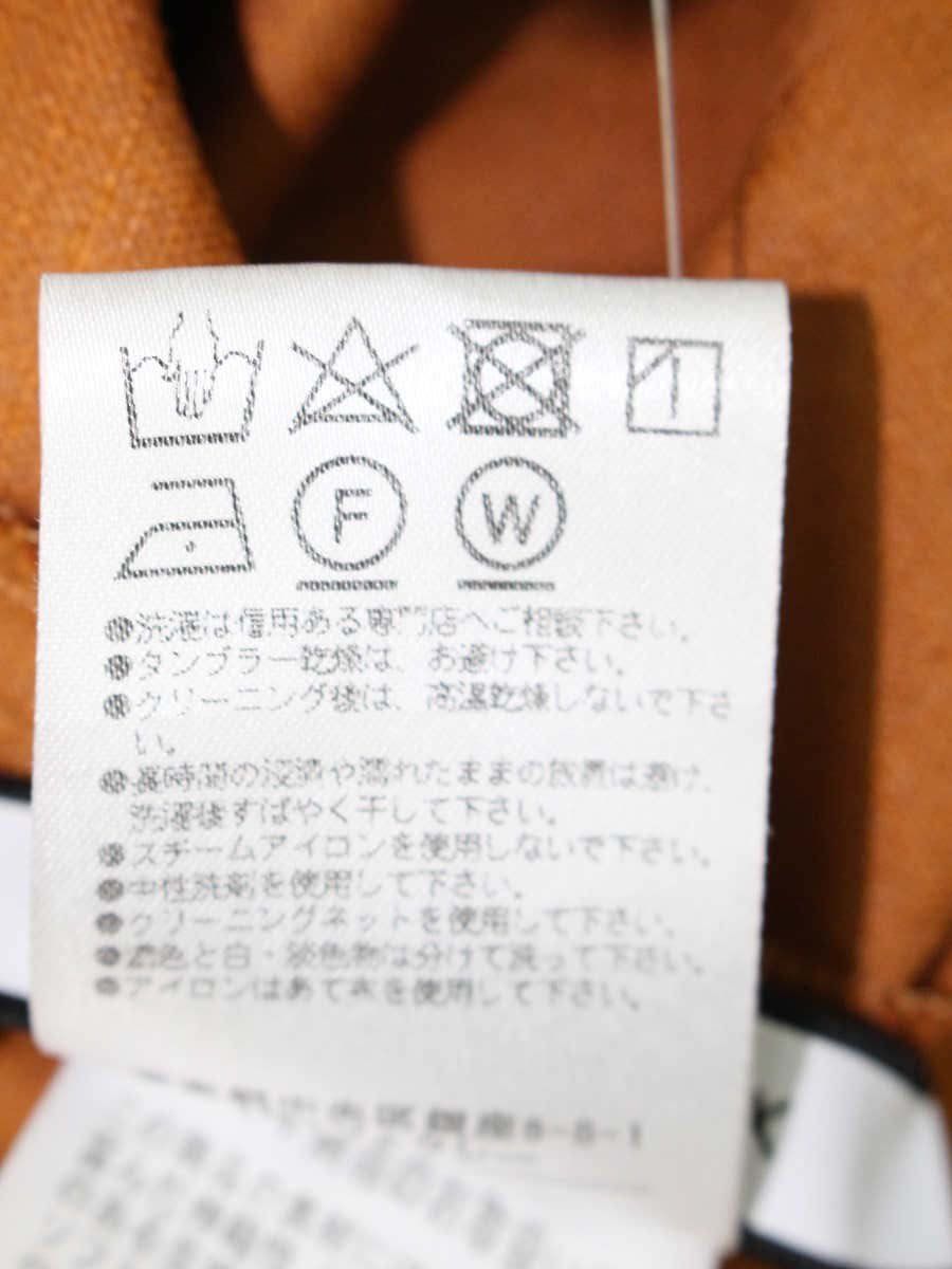  フォクシーニューヨーク LINEN FACE BLOUS 38657 ブラウス チュニック 38 ブラウン テラコッタ 半袖 チュニック