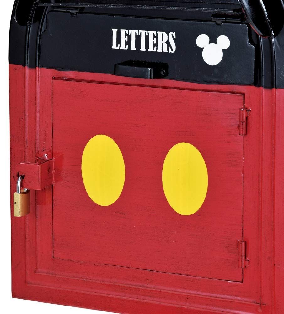 定番人気！ 数量 南京錠付き アンティーク加工 ミッキー 高さ 約42 cm ウォールポスト SD-8210 セトクラフト 送料無料SALE!