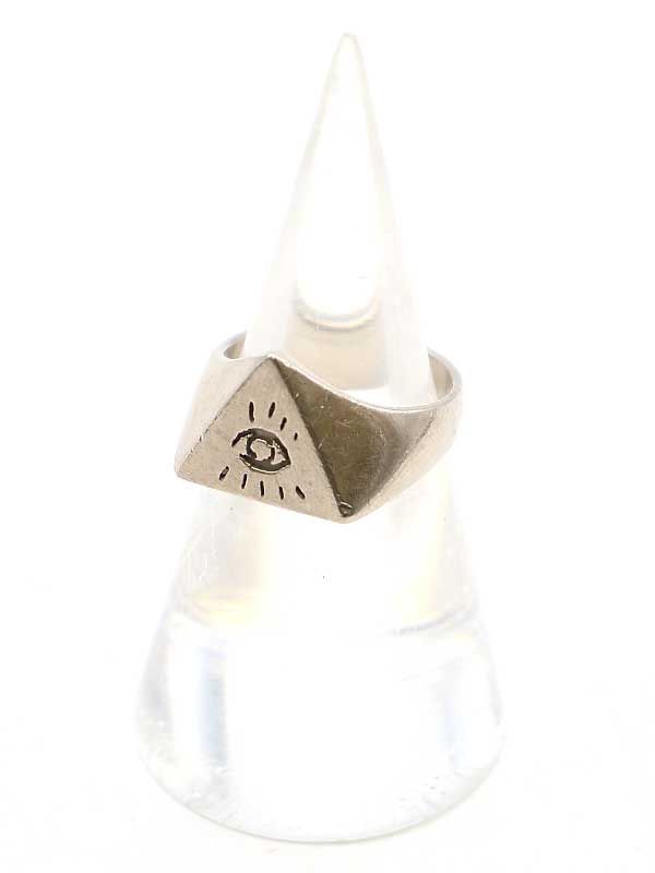 FIXER フィクサー 18K 750WG ILLUMINATI EYES RING ホワイトゴールド