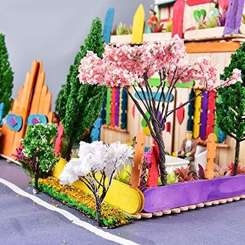 20個入り 桜 樹木 ジオラマ 桜の木 鉄道模型 ピンクの花 木 模型