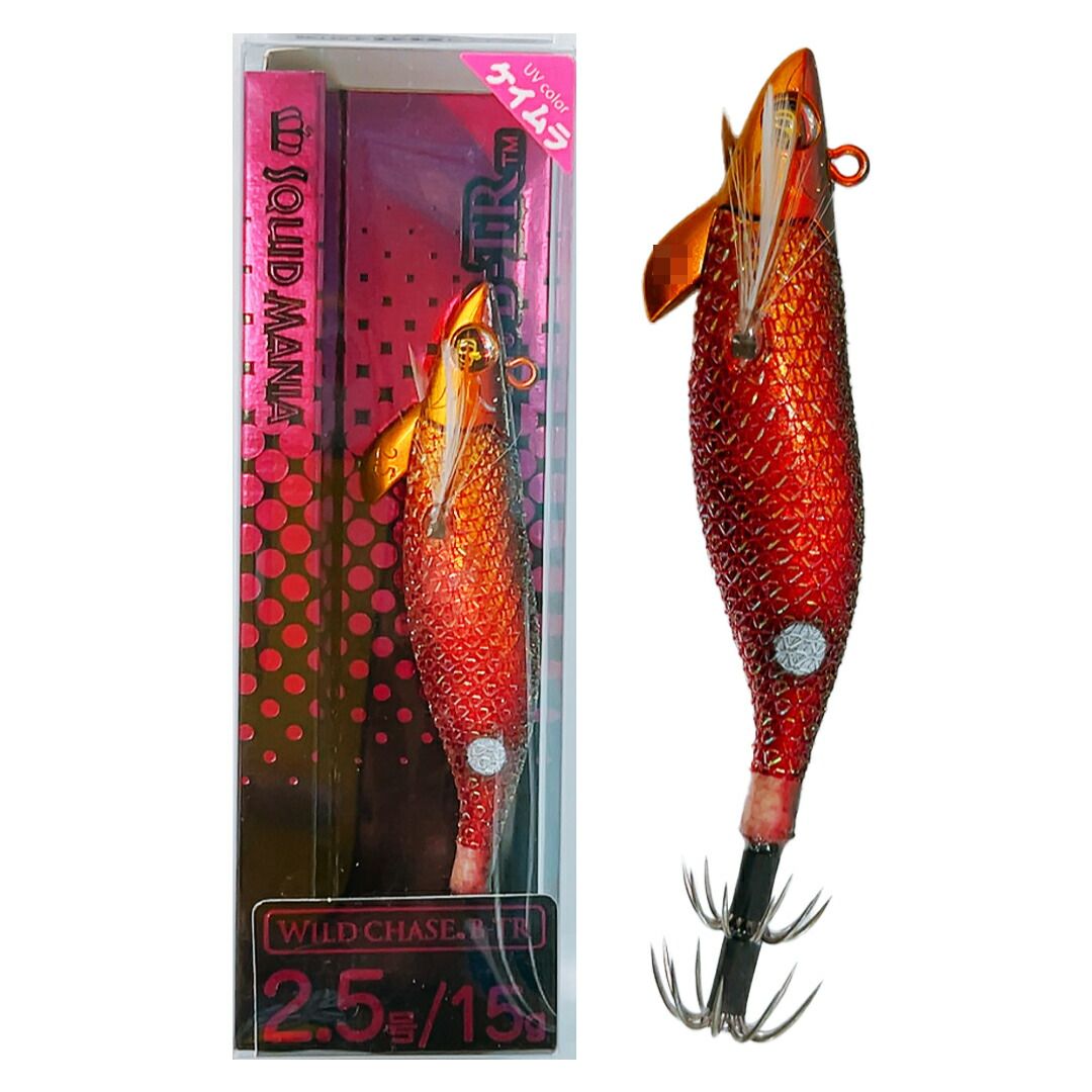 セール品　SQUID MANIA レインウエア　EGI TRIBAL [レッド] SALE！SQUID MANIA レインウエア EGI TRIBAL - エギングショップ