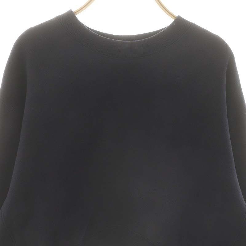 AMOMMA PUFF SLEEVE SWEAT ブラック オンライン で 販売ファッション