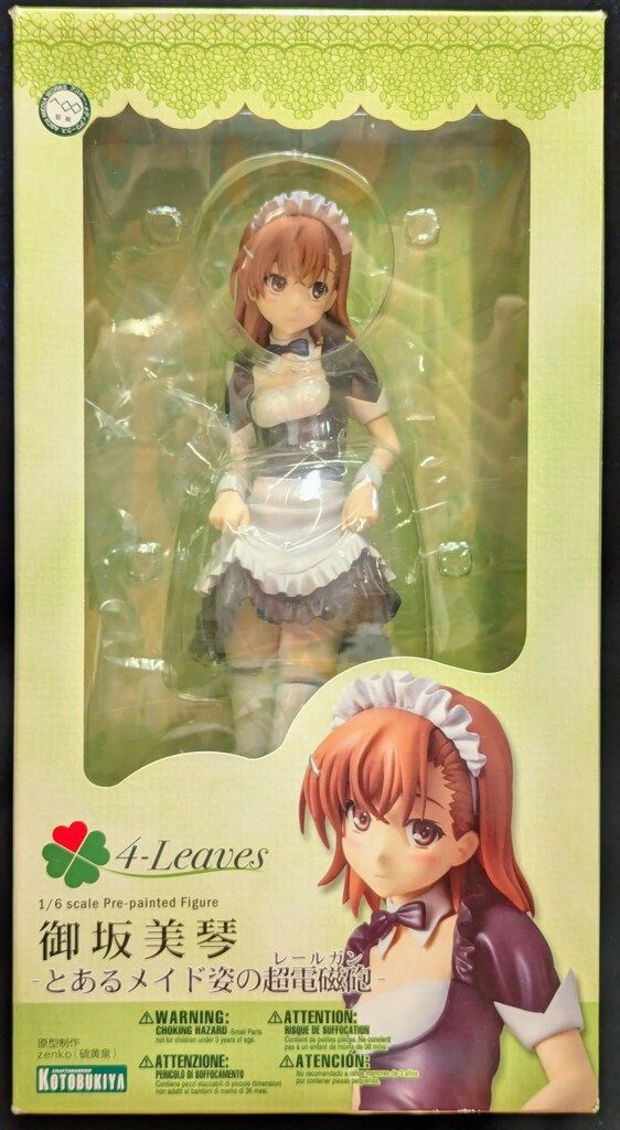 4-Leaves コトブキヤ 4-Leaves 1/6 とある科学の超電磁砲 御坂美琴