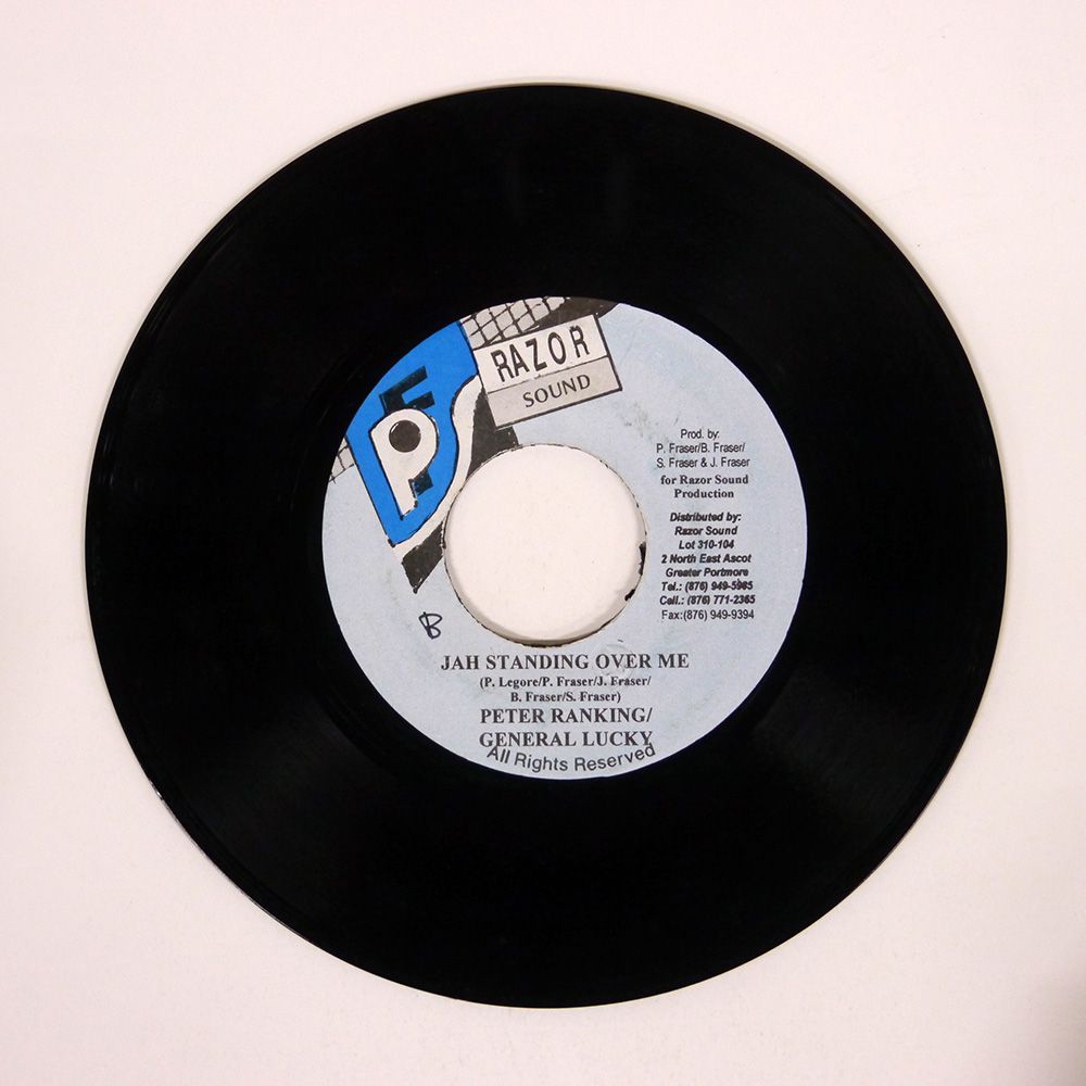 ジャンク ジャマイカ盤 PETER RANKING & GENERAL LUCKY/JAH