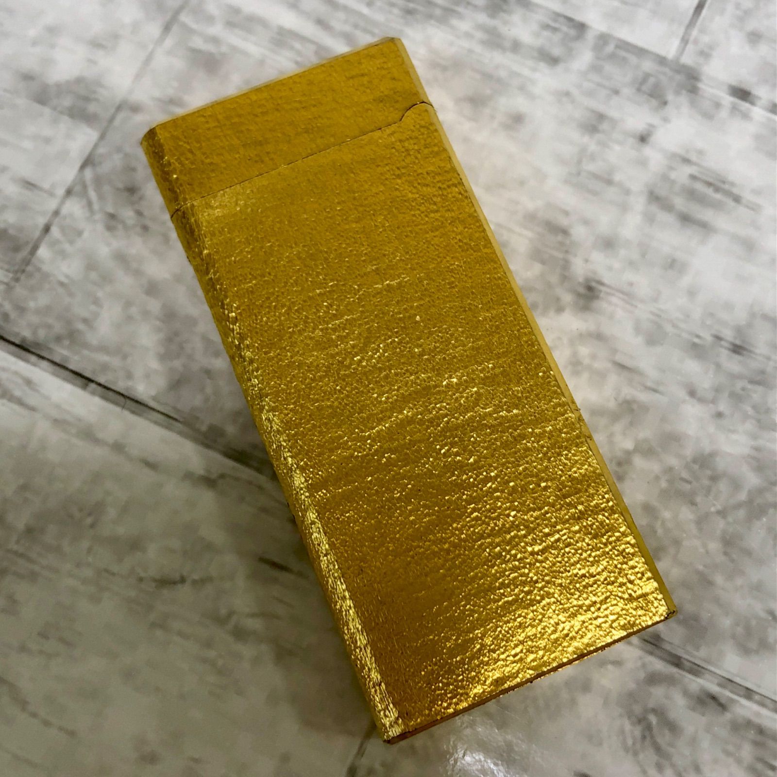 GIVENCHY 2000 ジバンシー ガスライター ローラー式 ゴールド 火花 済み