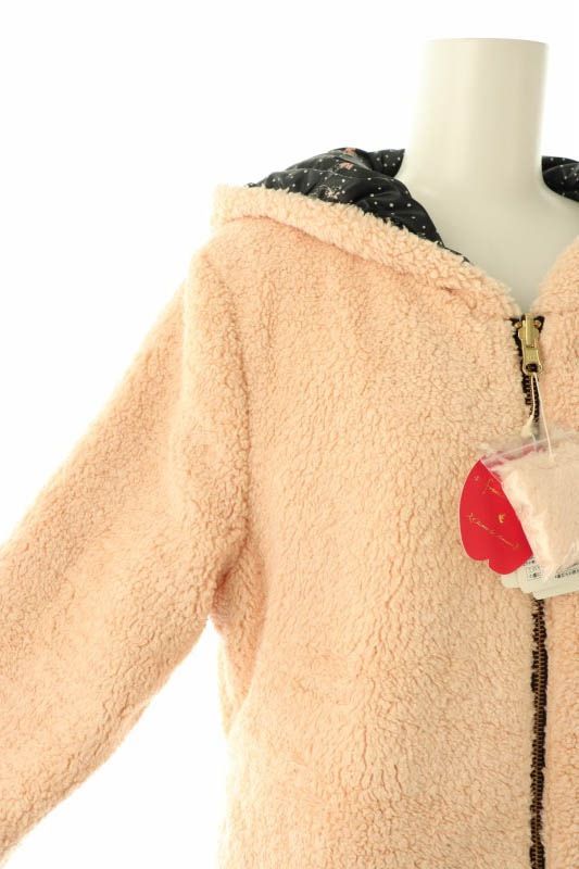 franche lippée フランシュリッペ　犬柄　ジャケット　シーズー　M フランシュリッペ franche lippee ドット柄 中綿ジャケット